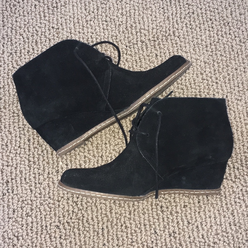 Franco Sarto black booties